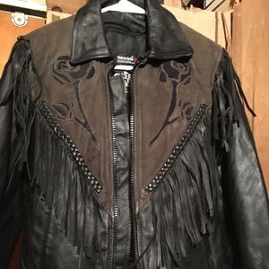 Ladies leather jacket